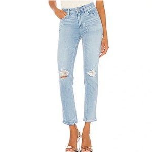 Paige Hoxton Slim in Sumner Destructed Jeans, Womens, Size 26